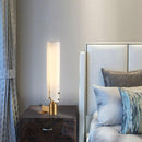 Lampe à poser design cylindrique en acier Tinella