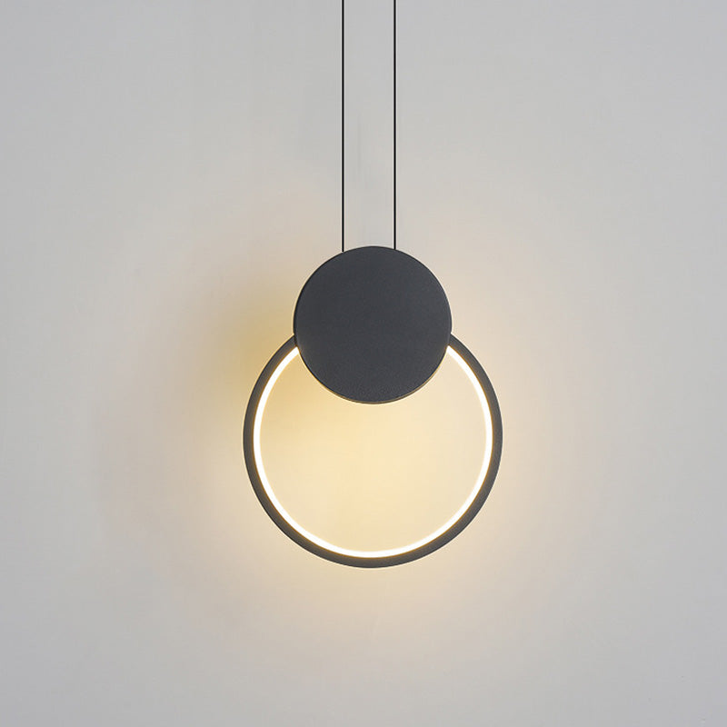 Suspension design LED minimaliste géométrique Oryna
