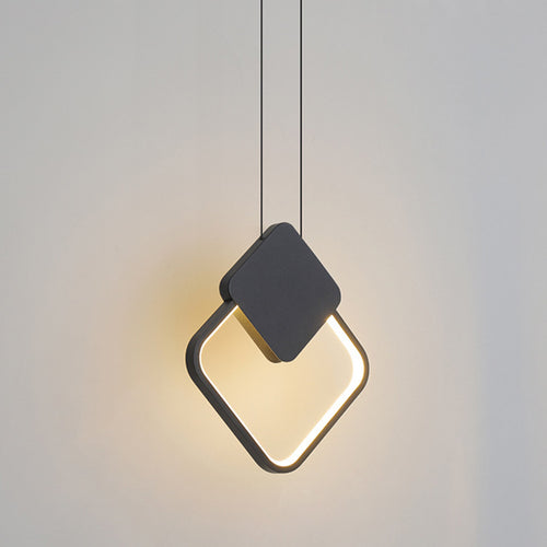LED-Pendelleuchte Oryna im geometrischen, minimalistischen Design - vue 9 sur 19