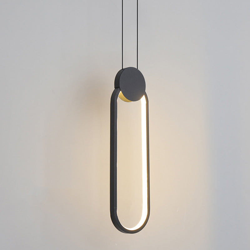LED-Pendelleuchte Oryna im geometrischen, minimalistischen Design - vue 9 sur 19