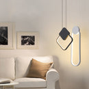 LED-Pendelleuchte Oryna im geometrischen, minimalistischen Design