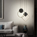 LED-Pendelleuchte Oryna im geometrischen, minimalistischen Design