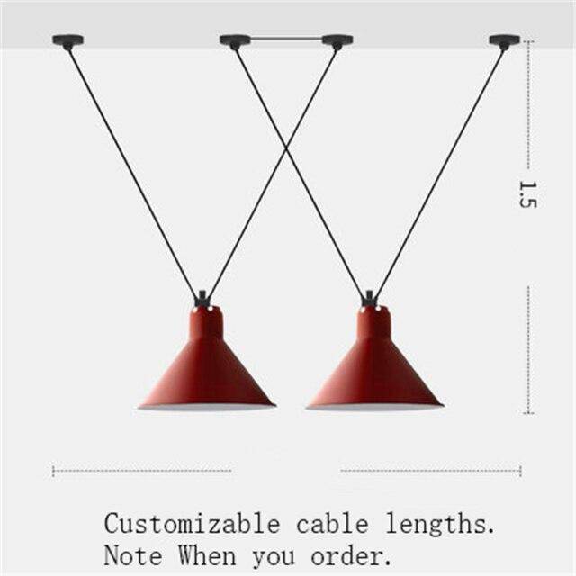 Lustre LED design avec plusieurs lampes suspendues Art - vue 15 sur 25