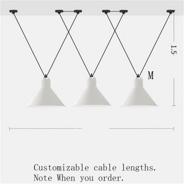 Lustre LED design avec plusieurs lampes suspendues Art - vue 17 sur 25