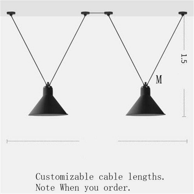 Lustre LED design avec plusieurs lampes suspendues Art - vue 8 sur 25