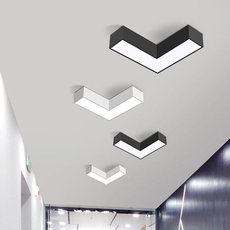 Plafonnier design LED angle droit Arrow - vue 4 sur 13