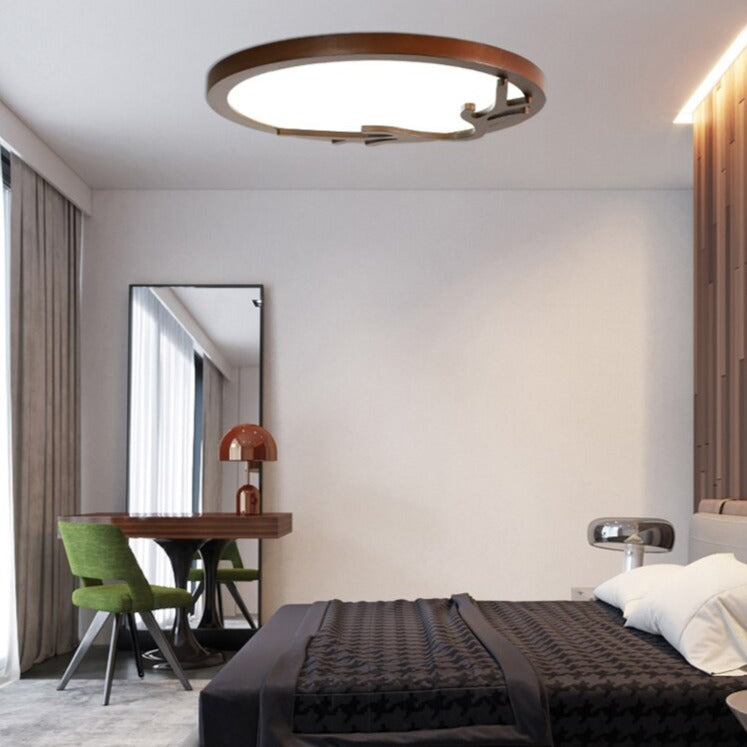 Plafonnier scandinave et rond avec design original Benilde - vue 2 sur 21