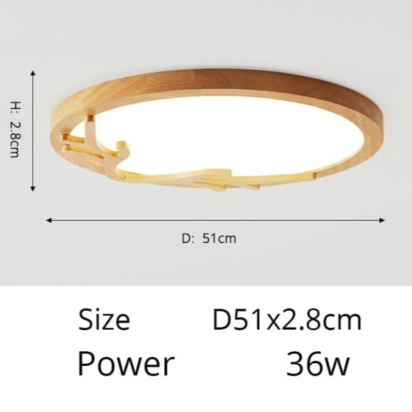 Plafonnier scandinave et rond avec design original Benilde - vue 20 sur 21