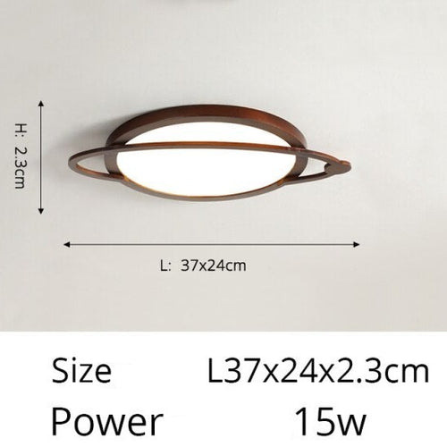 Plafonnier scandinave et rond avec design original Benilde - vue 7 sur 21