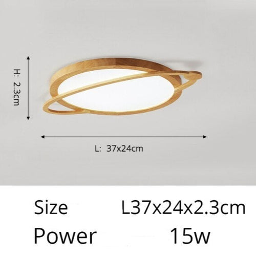 Plafonnier scandinave et rond avec design original Benilde - vue 8 sur 21