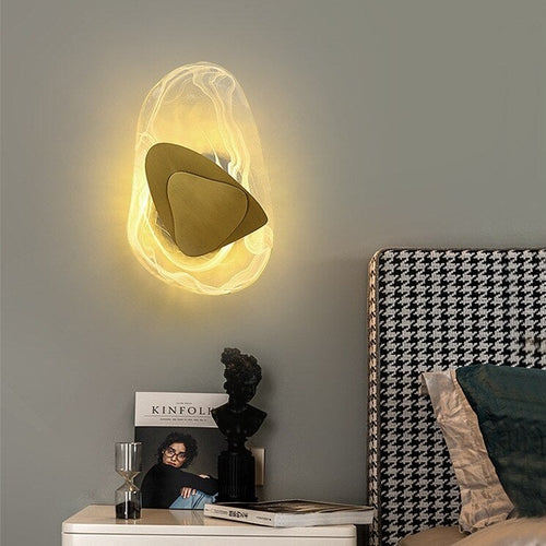 Applique murale moderne LED style pierre précieuse Azahara - vue 8 sur 12
