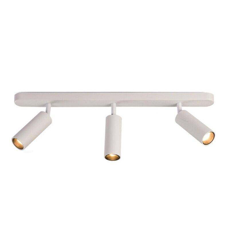 Moderner LED-Spot mit mehreren Metallzylindern - vue 7 sur 8