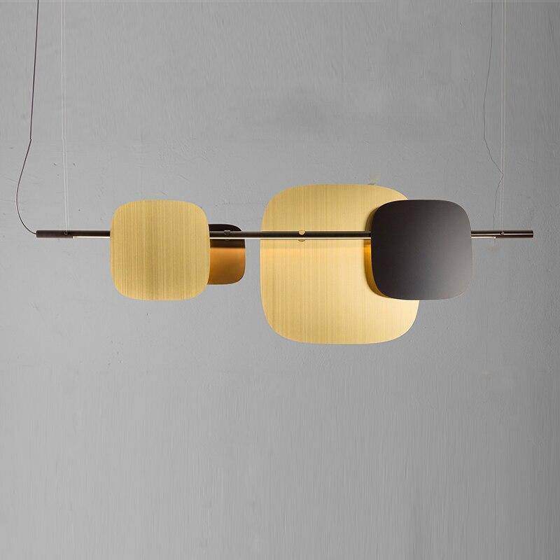 Applique murale design à LED avec plusieurs carrés arrondi en métal Loft - vue 5 sur 7