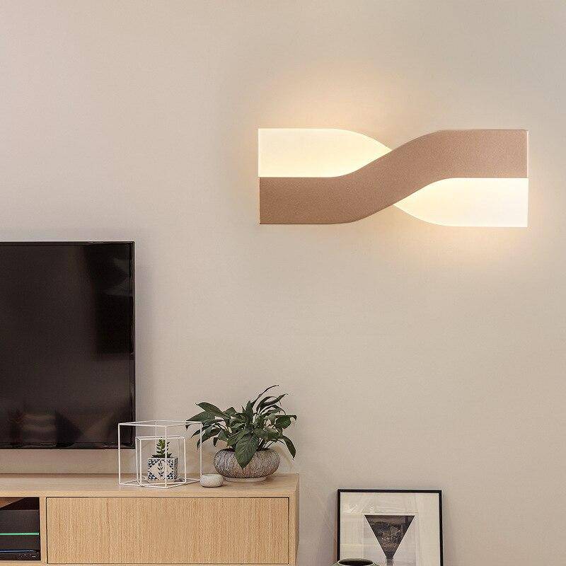 Applique murale design à LED en métal Loft Mirror
