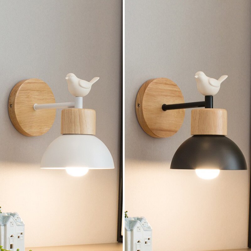 Applique murale scandinave moderne avec oiseaux Birdy - vue 6 sur 8