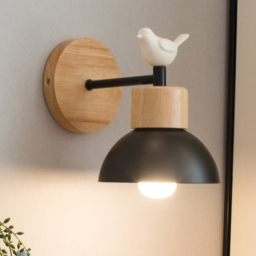 Applique murale scandinave moderne avec oiseaux Birdy - vue 6 sur 8