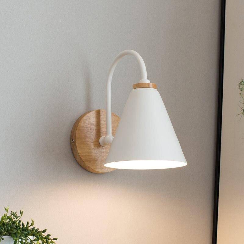 Applique murale moderne à LED avec abat-jour en métal Creative - vue 5 sur 5
