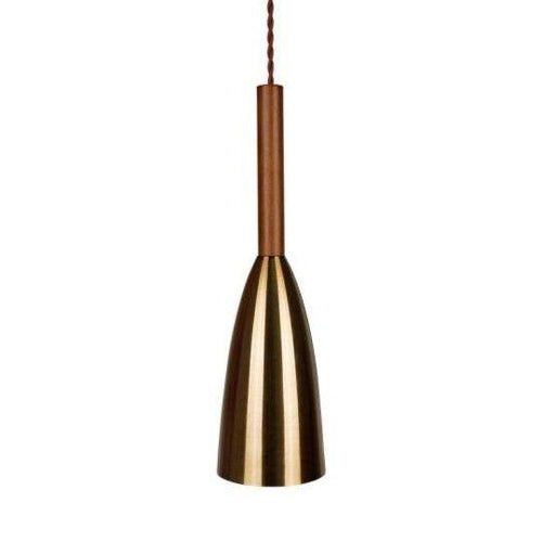 Suspension design à LED avec abat-jour en métal Industriel