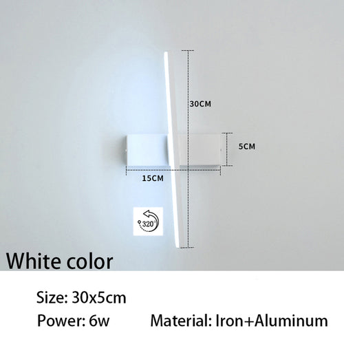 Applique murale moderne LED avec des formes originales Atticus