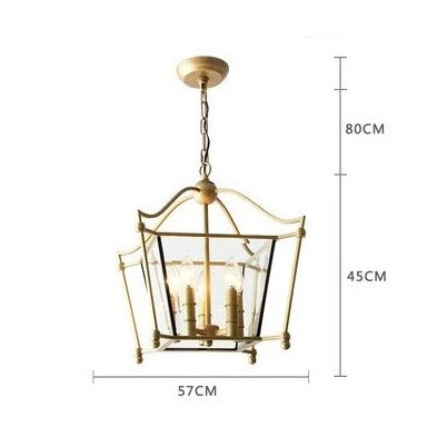 Suspension vintage en forme de carré alsacien Tyna - vue 5 sur 4