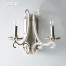 Vintage-Wandleuchte mit Faux-Kerzen Calia