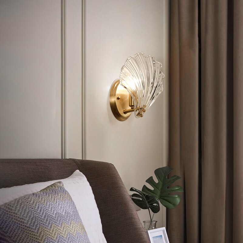 Moderne LED-Wandleuchte in Muschelform Shelly - vue 4 sur 7