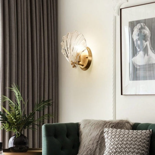 Moderne LED-Wandleuchte in Muschelform Shelly - vue 4 sur 7