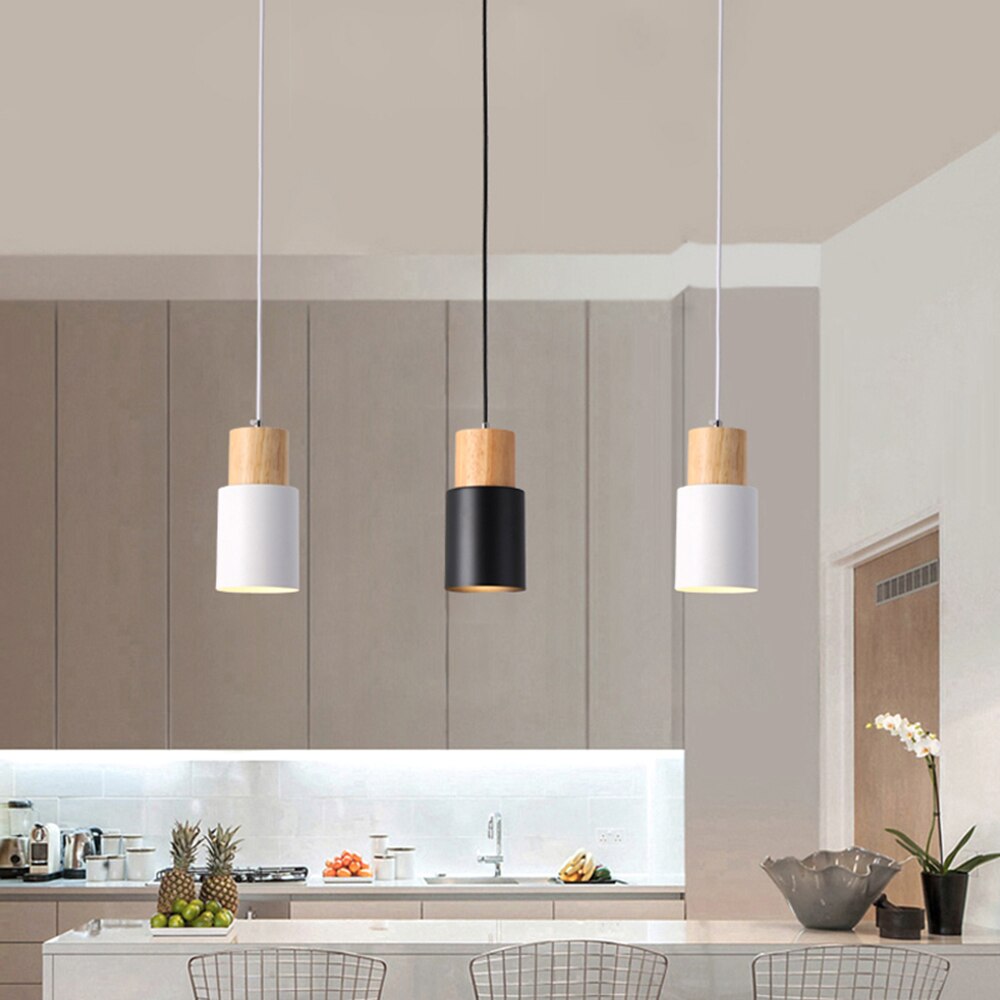 Suspension design LED avec abat-jour cylindrique Gemira - vue 4 sur 11