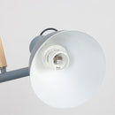 Pendelleuchte mit Spots aus Metall und Holz Wooden (verschiedene Farben)