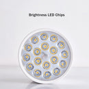 Spot moderne LED cylindrique en aluminium avec effet nid d'abeille Beepy