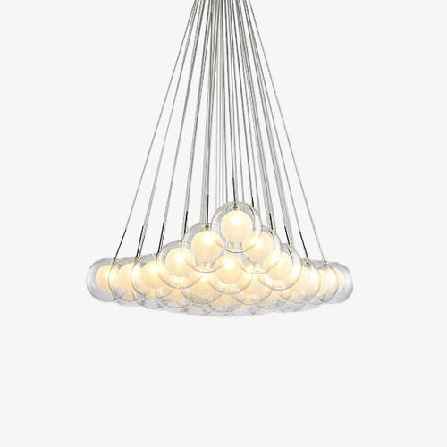 Lustre moderne LED avec plusieurs bulles suspendues Berenice