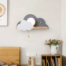 Moderne LED-Wandleuchte mit Holzhalterung Lyzia