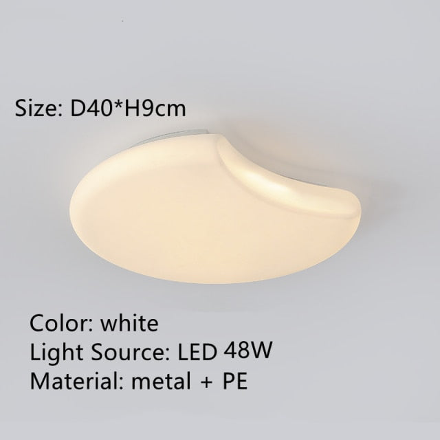 Plafonnier moderne LED avec des formes arrondies Yedra - vue 3 sur 5