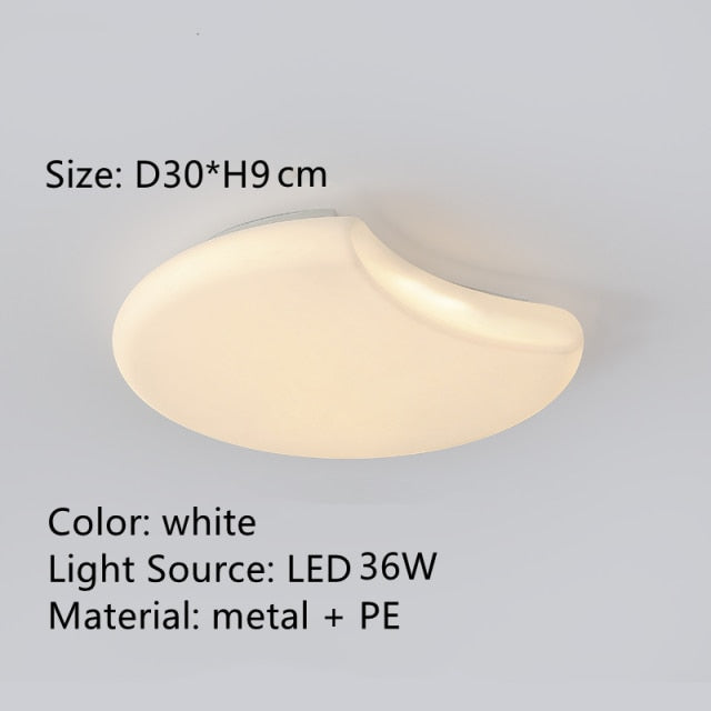 Plafonnier moderne LED avec des formes arrondies Yedra - vue 5 sur 5
