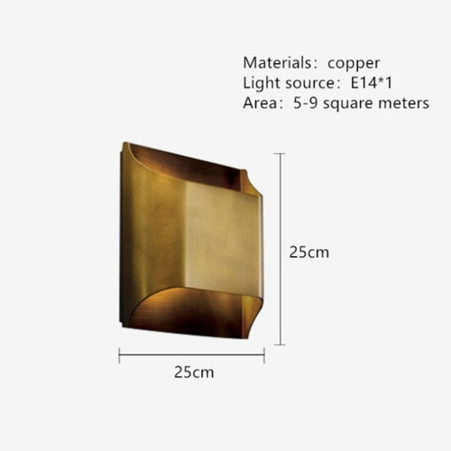 Applique murale moderne LED en forme de lingot d'or Xanat - vue 15 sur 17