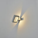 Design-LED-Wandleuchte drehbar aus Metall Havery