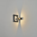 Design-LED-Wandleuchte drehbar aus Metall Havery