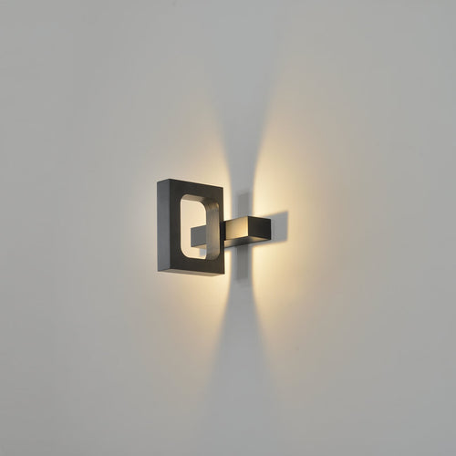 Design-LED-Wandleuchte drehbar aus Metall Havery - vue 6 sur 7