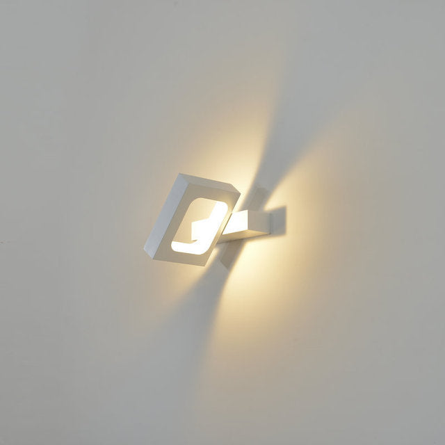 Design-LED-Wandleuchte drehbar aus Metall Havery - vue 2 sur 7