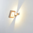 Design-LED-Wandleuchte drehbar aus Metall Havery