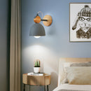 Applique murale moderne avec support en bois nordic Lyra