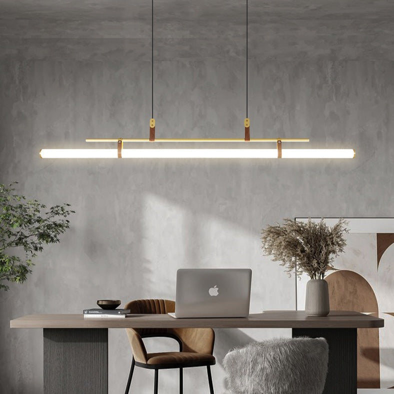 Moderne minimalistische LED-Pendelleuchte Cassy - vue 3 sur 9