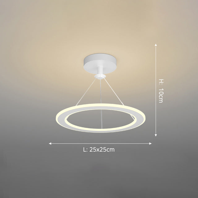 Lustre design LED avec formes irrégulières et originales Cyriac - vue 19 sur 24