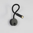 Applique murale moderne LED avec base de différentes formes Auby