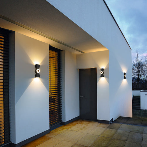 Applique murale design LED résistant à l'humidité Aliénor - vue 5 sur 17
