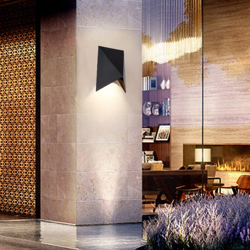 Applique murale design LED résistant à l'humidité Aliénor - vue 8 sur 17