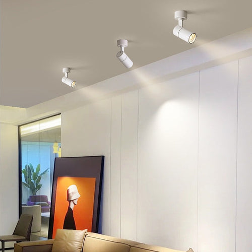 Plafonnier design LED réglable avec différentes formes Hatleen - vue 6 sur 25
