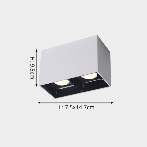Plafonnier design LED réglable avec différentes formes Hatleen - vue 20 sur 25
