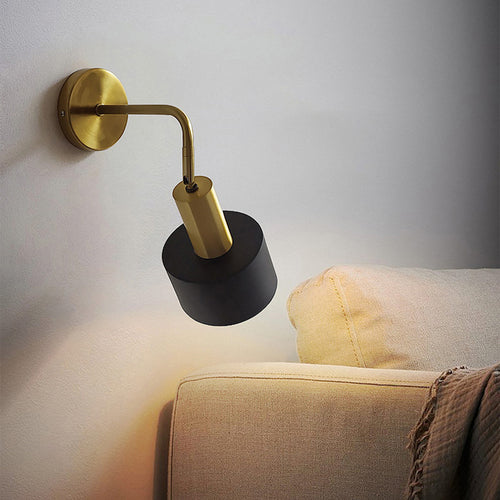 Applique murale industrielle LED en métal style spot Rhea - vue 7 sur 8