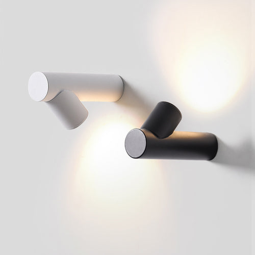 Applique murale design LED cylindrique en métal Zion - vue 7 sur 9